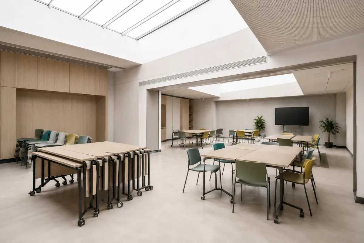 Mobiliario modular en el aula: ventajas frente al fijo
